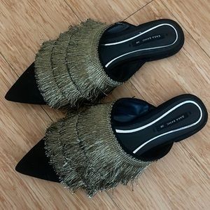 Zara jazzy mule slides